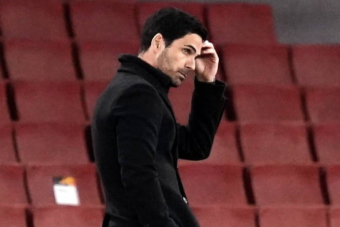 Arsenal's woes are part of a downward trend, according to Mikel Arteta