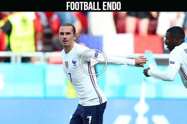 Video: Antoine Griezmann Goal against Hungary | Hungary 1-1 France