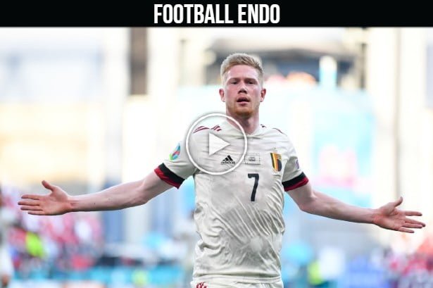 Video: Kevin de Bruyne Amazing Goal Against Denmark | Denmark 1-2 Belgium