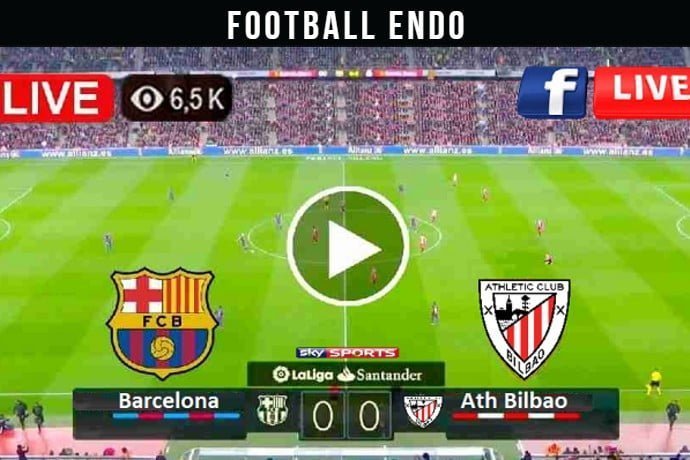Athletic Bilbao vs Barcelona Live Football 21 Aug 2021