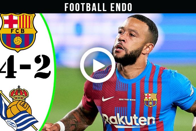 (Video) Watch Barcelona vs Real Sociedad 4-2 - All Gоals & Hіghlіghts - 2021
