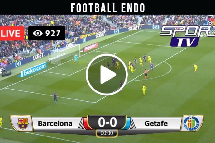 Barcelona vs Getafe Live Football 29-08-2021