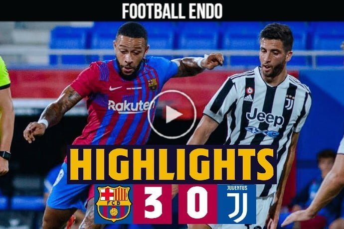 Barcelona Vs Juventus 3-0 Highlights & All Goals | Ronaldo without Messi..