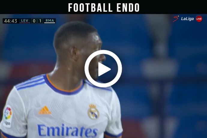 Real Madrid vs Levante Live Football 22 Aug 2021