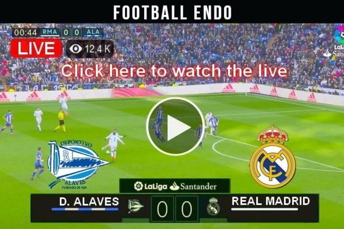 Real Madrid vs Deportivo Alaves Live Football 14 Aug 2021