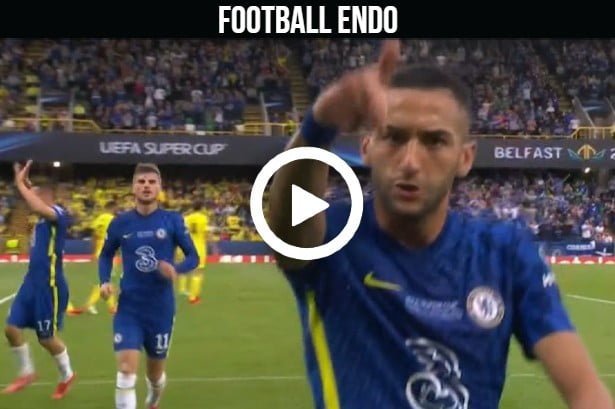 (Video) Watch Hakim Ziyech Goal against Villarreal | Kai Havertz Assist