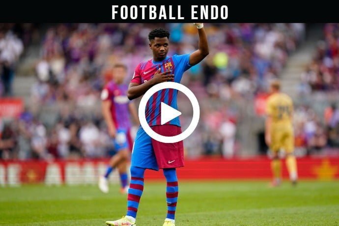 Video: Ansu Fati Amazing Goal From Outside The Box