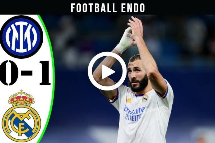 Video: Inter Milan vs Real Madrid 0-1 Extended Highlights & Goals 2021 HD