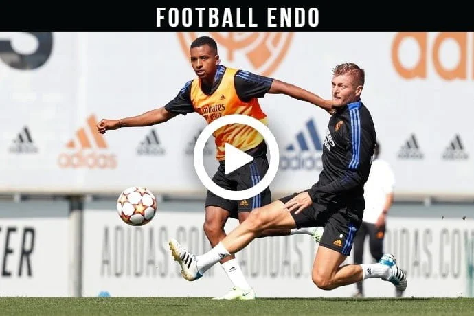 Video: Real Madrid Training: Kroos, Hazard | Real Madrid Preparations For Champions League Match