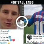 Video: World Reacts To Ansu Fati Being Given Lionel Messi’s Iconic Number 10 Shirt! [No Pressure!?]
