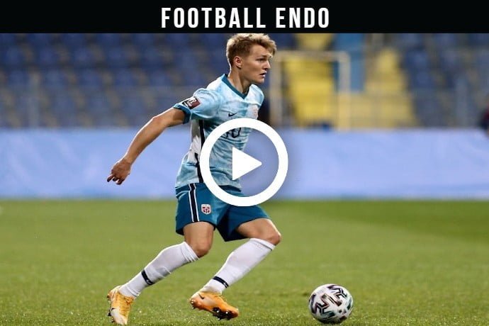 Video: Martin Ødegaard vs Latvia (A) 04/09/21 | WC Qualifiers