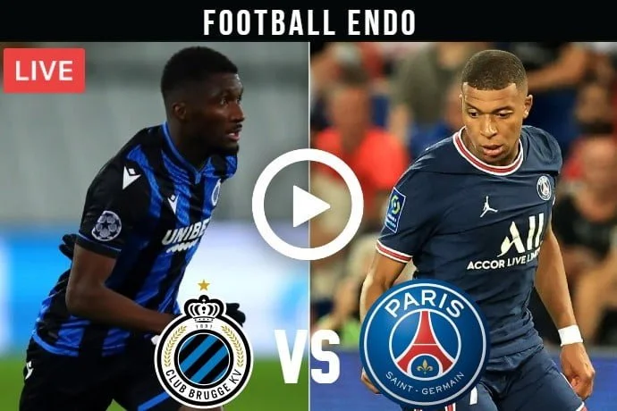 Club Brugge vs Paris Saint-Germain Live Football Champions League 2021-22 | 15 Sep 2021