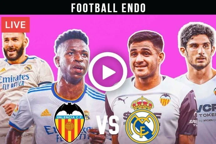 Valencia vs Real Madrid Live Football La Liga 2021-22 | 19 Sep 2021