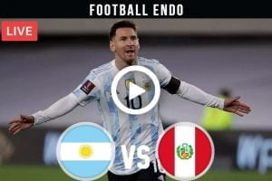 Argentina vs Peru Live Football World Cup Qualifier 2021 | 14 Oct 2021