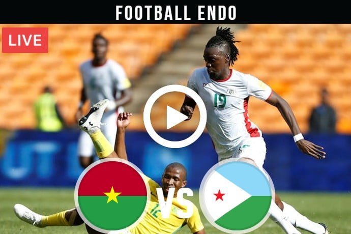 Burkina Faso vs Djibouti Live Football World Cup Qualifier 2021 | 11 Oct 2021