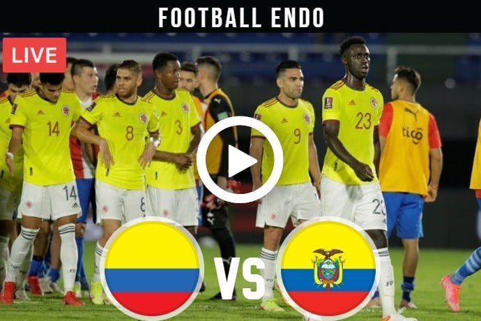 Colombia vs Ecuador Live Football World Cup Qualifier 2021 | 14 Oct 2021