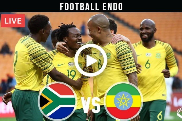 South Africa vs Ethiopia Live Football World Cup Qualifier 2021 | 12 Oct 2021