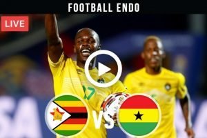 Zimbabwe vs Ghana Live Football World Cup Qualifier 2021 | 12 Oct 2021