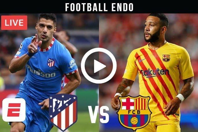Atlético Madrid vs Barcelona Live Football La Liga 2021-22 | 2 Oct 2021