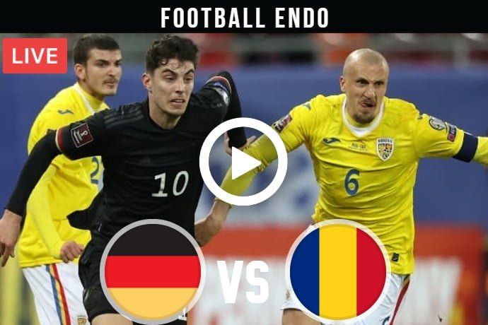 Germany vs Romania Live Football WCQ 2021 | 8 Oct 2021