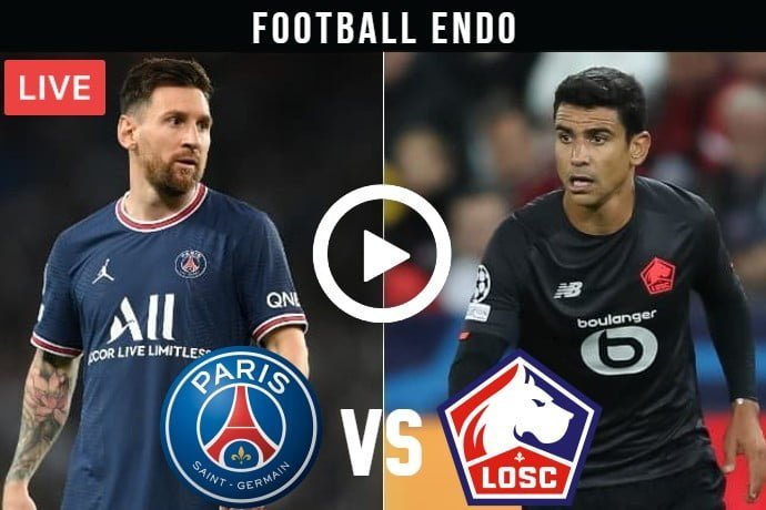 Paris Saint-Germain vs Lille Live Football Ligue 1 2021 | 29 Oct 2021