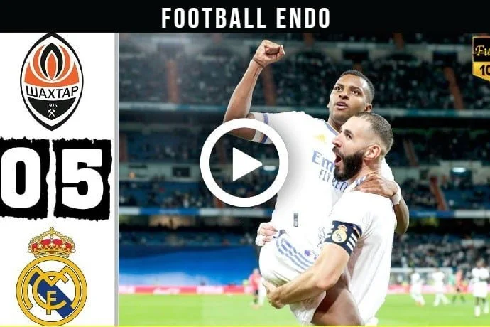 Video: Shakhtar Donetsk vs Real Madrid 0−5 - Extеndеd Hіghlіghts & All Gоals 2021 HD