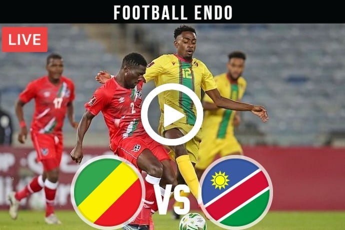 Congo vs Namibia Live Football World Cup Qualifier | 11 Nov 2021