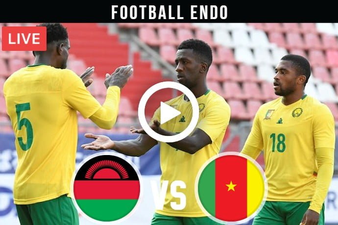 Malawi vs Cameroon Live Football World Cup Qualifier | 13 Nov 2021