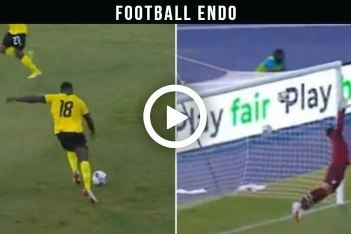 Video: Michail Antonio Scored A Stunning Long Range Goal For Jamaica Against USA
