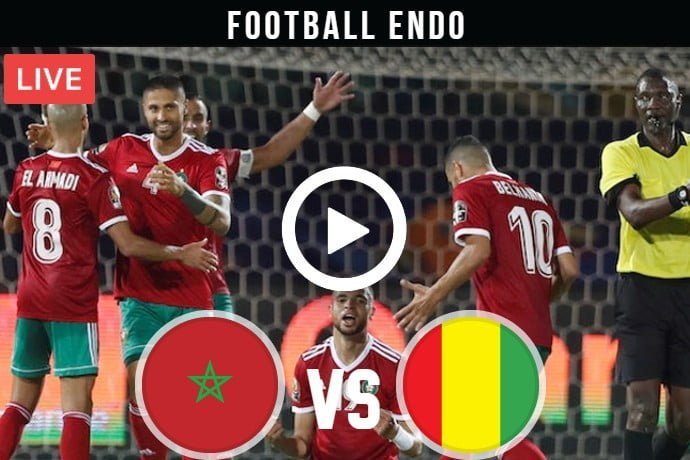 Morocco vs Guinea Live Football World Cup Qualifier | 16 Nov 2021