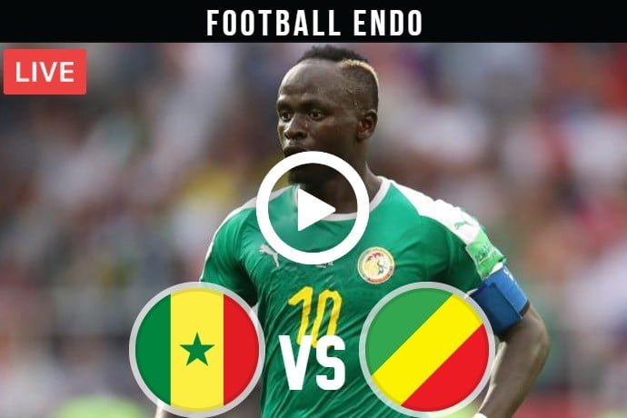 Senegal vs Congo Republic Live Football World Cup Qualifier | 14 Nov 2021