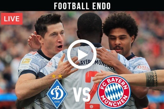Dynamo Kiev vs Bayern Munich Live Football Champions League | 23 Nov 2021