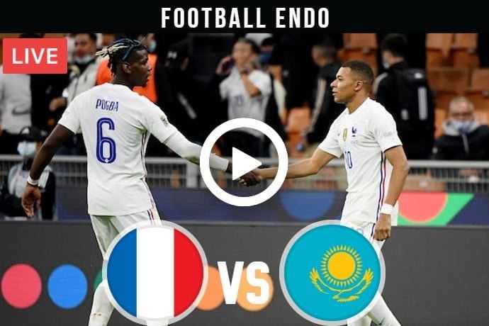 France vs Kazakhstan Live Football World Cup Qualifier | 13 Nov 2021