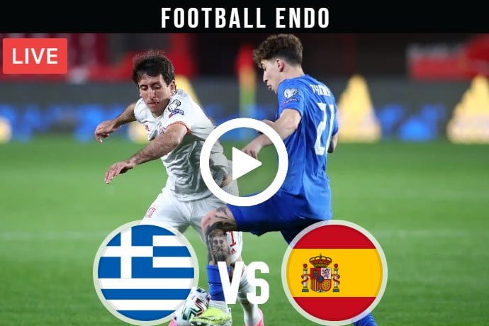 Greece vs Spain Live Football World Cup Qualifier | 11 Nov 2021