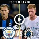 Manchester City vs Club Brugge Live Football Champions League | 3 Nov 2021
