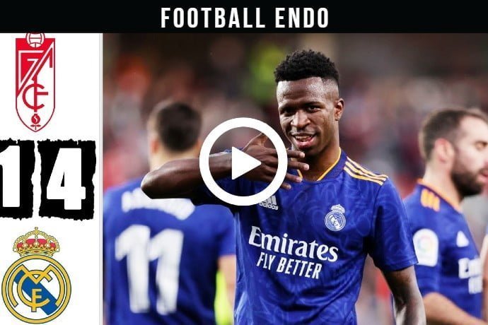 Video: Granada vs Real Madrid 1-4 Extended Highlights & All Goals 2021 HDVideo: Granada vs Real Madrid 1-4 Extended Highlights & All Goals 2021 HD