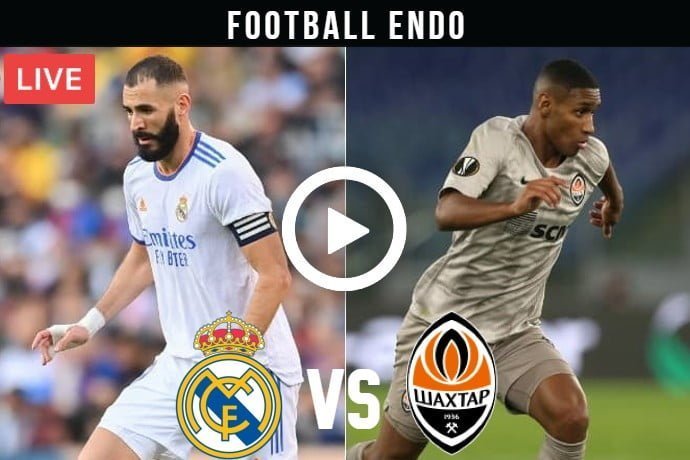 Real Madrid vs Shakhtar Donetsk Live Football Champions League | 3 Nov 2021