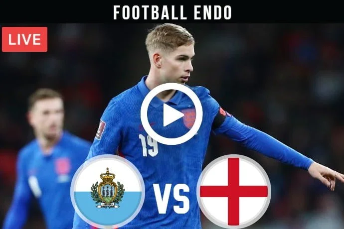 San Marino vs England Live Football World Cup Qualifier | 15 Nov 2021