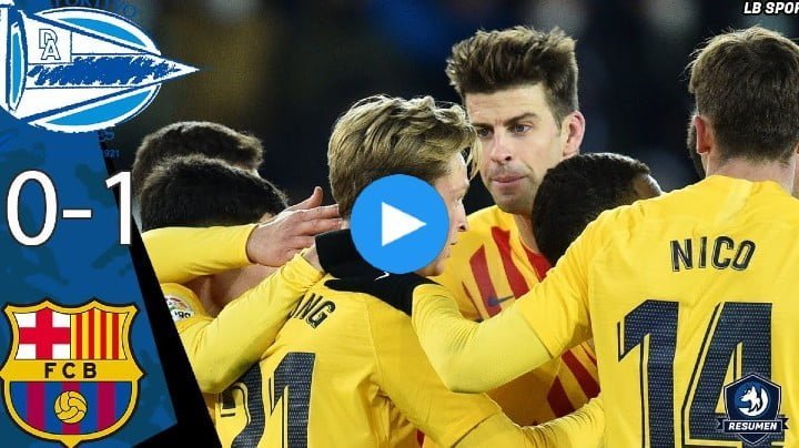 Video: Alaves vs Barcelona 0-1 Extended Highlights & All Goals 2022