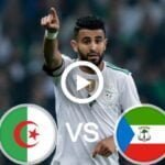 Algeria vs Equatorial Guinea Live Football AFCON | 16 Jan 2022
