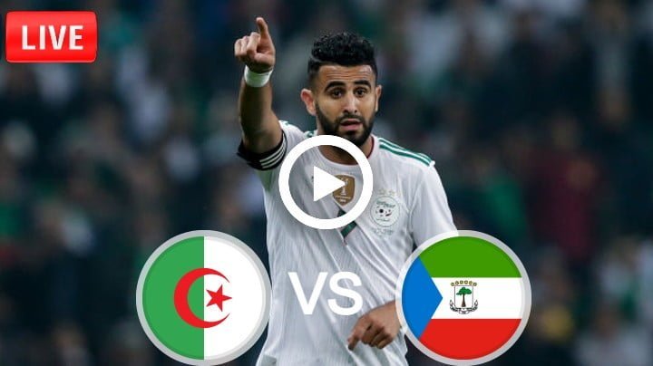 Algeria vs Equatorial Guinea Live Football AFCON | 16 Jan 2022