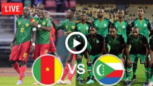 Cameroon vs Comoros Live Football AFCON | 24 Jan 2022