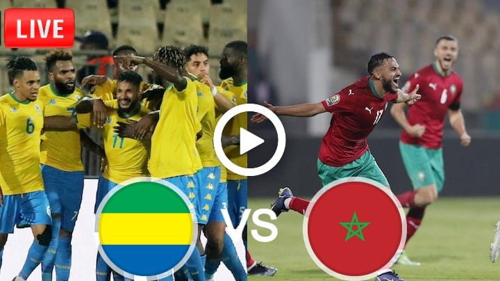 Gabon vs Morocco Live Football AFCON | 18 Jan 2022