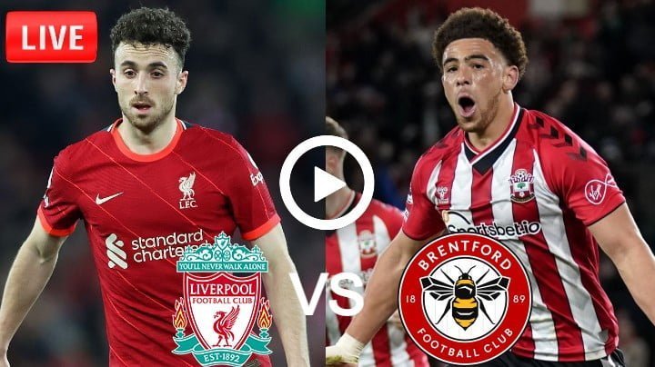 Liverpool vs Brentford Live Football Premier League | 16 Jan 2022