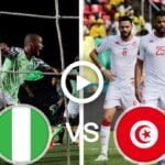 Nigeria vs Tunisia Live Football AFCON | 23 Jan 2022