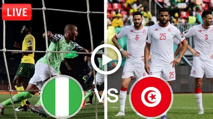 Nigeria vs Tunisia Live Football AFCON | 23 Jan 2022