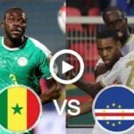 Senegal vs Cape Verde Live Football AFCON | 25 Jan 2022