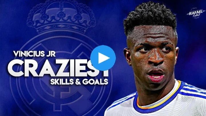 Video: Vinicius Junior 2022 - Craziest Skills & Goals