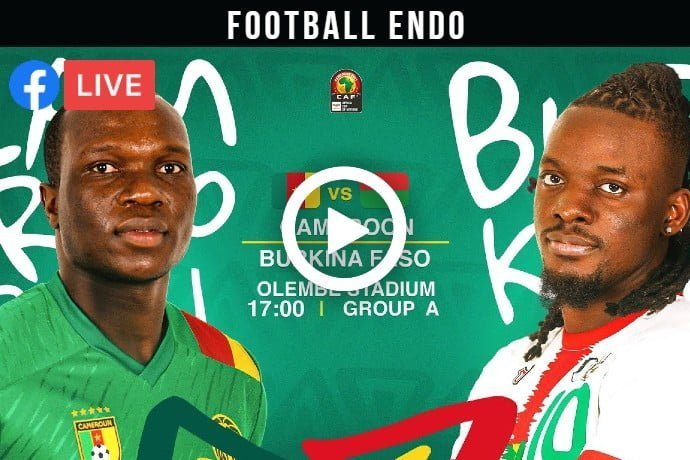 Cameroon vs Burkina Faso Live Football AFCON 2021 | 9 Jan 2022