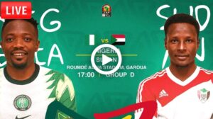 Nigeria vs Sudan Live Football AFCON | 15 Jan 2022